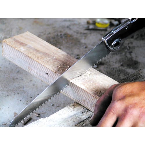 ARS Corporation Carpenter's Folding Saw, P-Metal, 21cm, Medium Grit, PM-21
