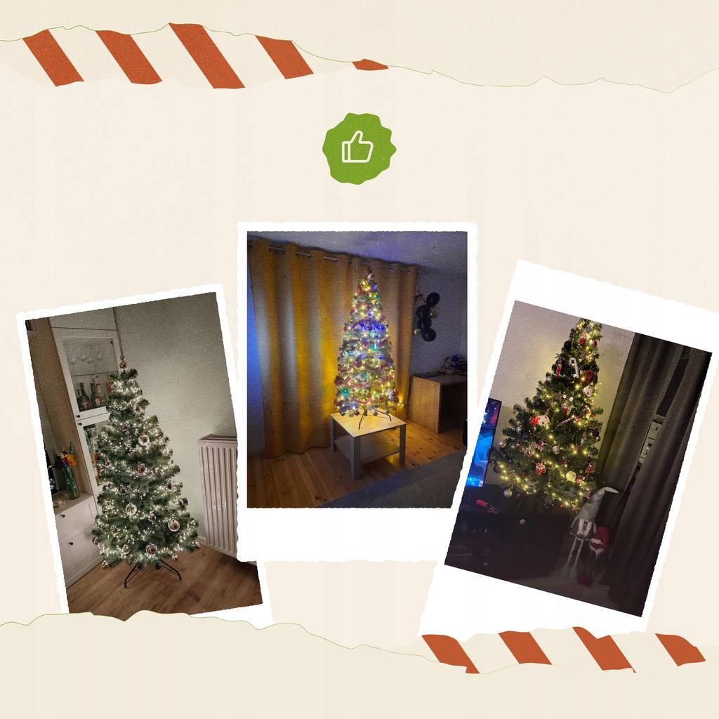 Artificial Christmas Tree Like A Life Caucasian Fir 180 Dense Polish Production