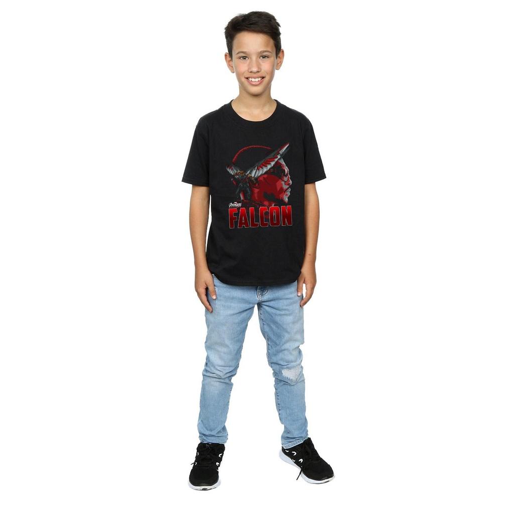 Marvel Jungen Avengers Infinity War Falcon Charakter T-Shirt