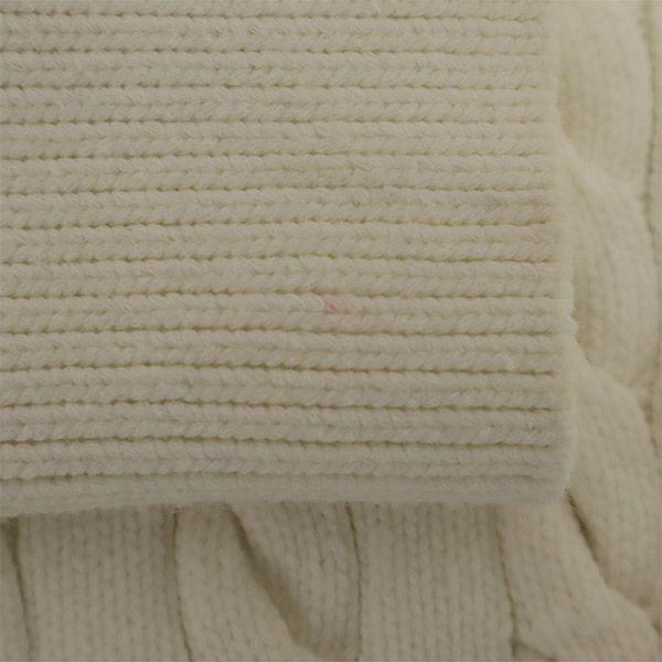 Alexander Wang Cárdigan de punto corto de manga larga blanco Mujer Usado