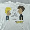 Vintage 90s Beavis and Butt-Head Shirt BOXY L 1993 MTV Stanley Desantis Cartoon