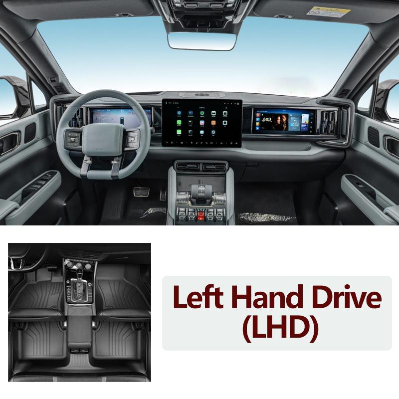 For BYD Leopard 5 FangChengBao 5 2023 2024 2025 LHD TPE Car Floor Mat Anti-dirty Foot Pad Liner Carpet Auto Inerior Accessories