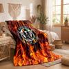 Venezia FC Football Print Flannel Blanket Soft Warm Sofa Bed Throw Blanket For Home Office Bedroom