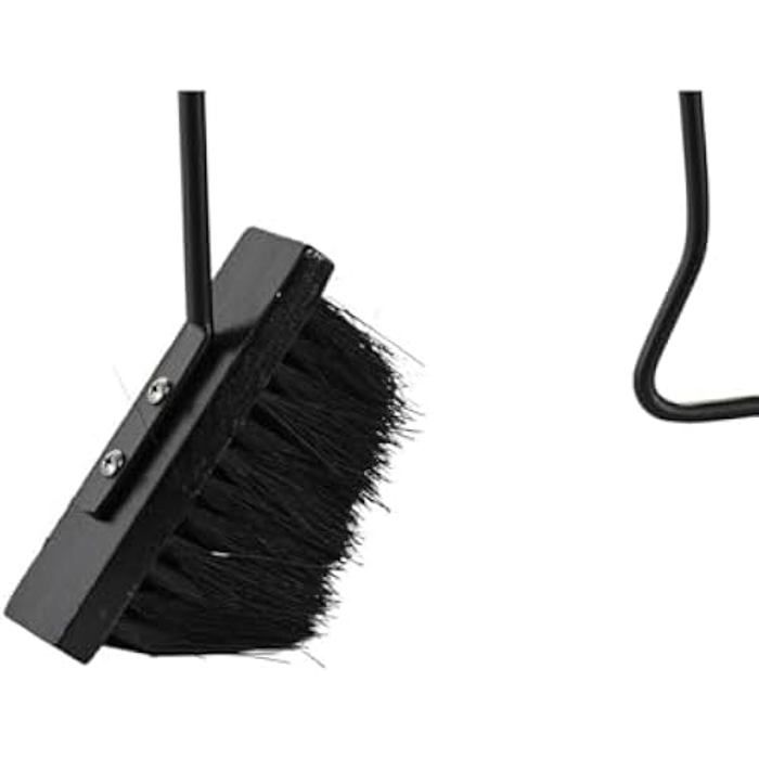 Ustensiles Pour Cheminée - DKD HOME DECOR - Standard - Acier Inoxydable - Noir - 11 X 2 X 51 Cm