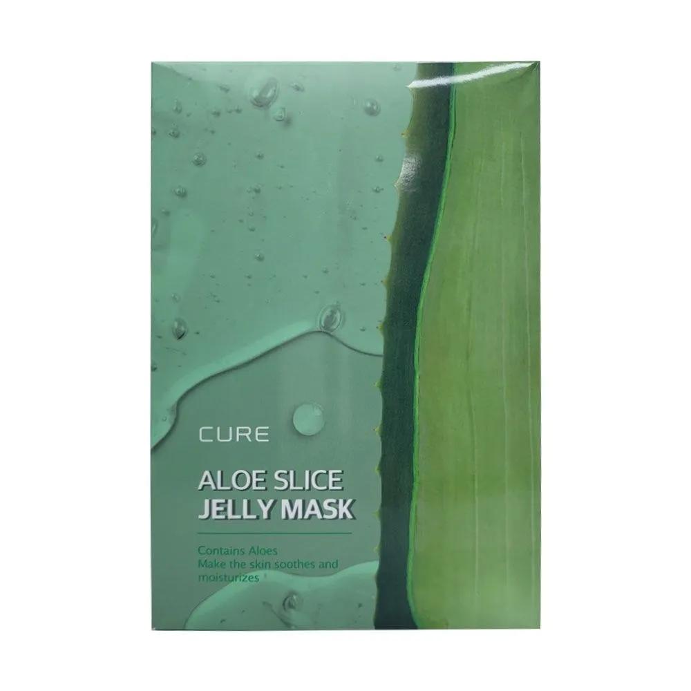 

CURE Aloe Slice Jelly Mask Jeju Edition 10 Sheets 1 Pack So