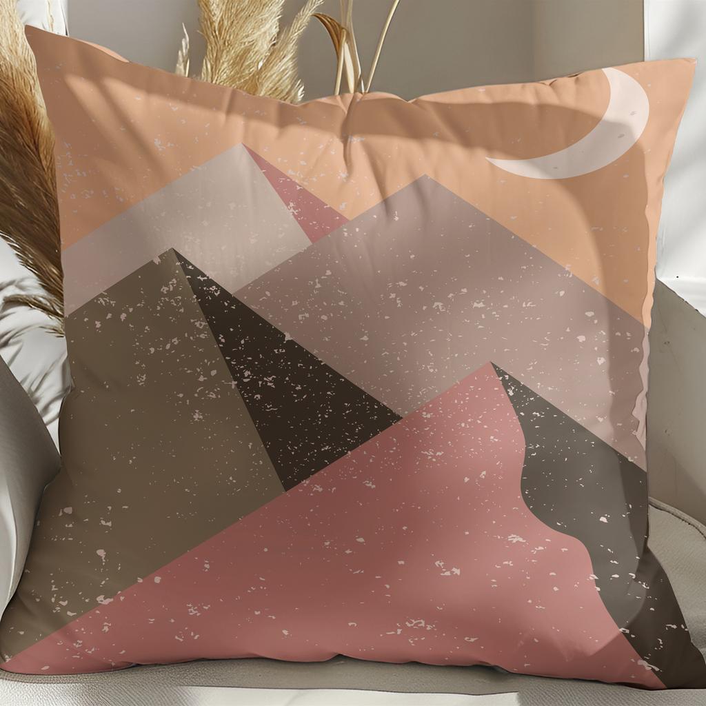 Modern Geometric Abstract Pillow Case Decorative Landscape Pillow Cushion Cover Household Supplies
