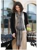 Inner Mongolia Houndstooth Wool Shawl: Dual-Use Long Tassel Scarf for Women - Autumn/Winter Collection.