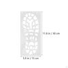 6Pcs Christmas Stencils Floor Templates Reusable Coloring Embossing Stencil for Window