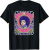 Jimi Hendrix Psychedelic Poster T-Shirt Mens Womens Tees Top