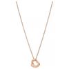 TIFFANY & CO. Elsa Peretti Diamond 0.21 Carat Necklaces Women's Rose Gold 74223362