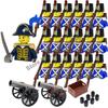 Medieval Napoleonic War Military Building Blocks Imperial Governor General Official French British Russia Marshal Soldiers Brick