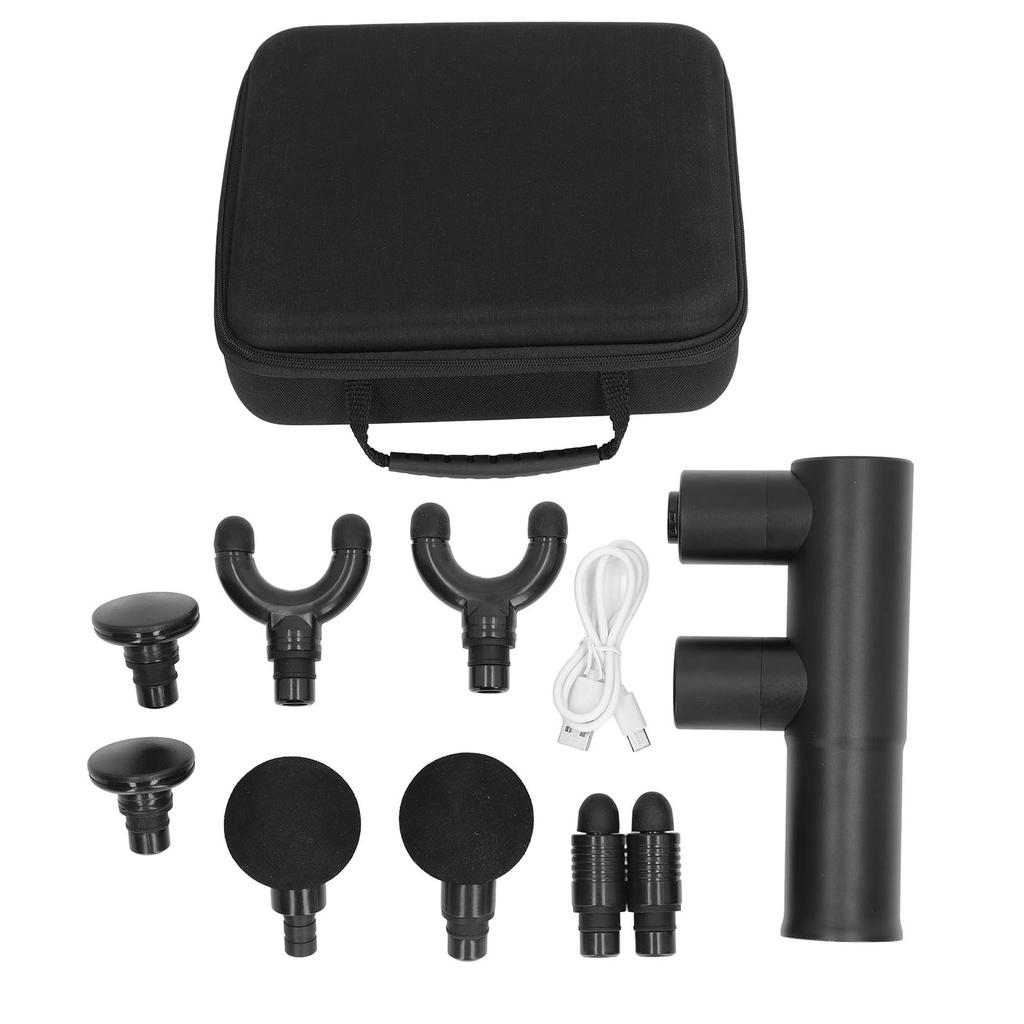 Muscle Massager Aluminum Alloy 5V 2A 30W 2500mah Double Heads 4 Gears USB Rechargeable Household