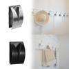 Stainless Durable Steel Door Hook Adhesive Design Towel Accessory Organization