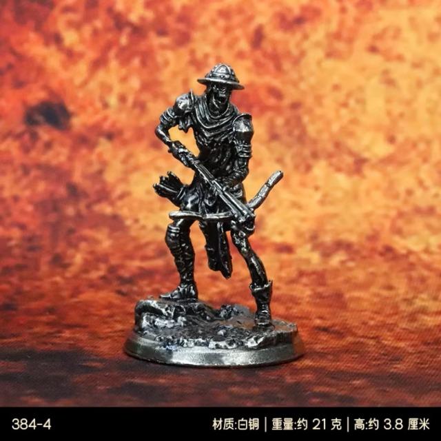Fantasy RPG Metal Miniatures Holy Light Heroes Vs Shadow Undead Paintable Tabletop Game Figures War Chess Model Tabletop Game