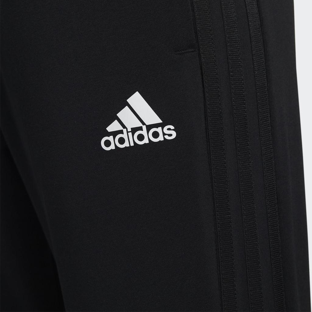 adidas Logo-Print Mid-Waist Jogginghose Damen Unterteile Schwarz HE9963