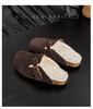 Mao Mao Boken shoes bag head half drag women's shoes retro thick-soled Mori round head spring and autumn new lazy one-pedal single shoes