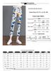 2025 Summer Floral Plaid Elastic Waist Slimming Pants for Women
