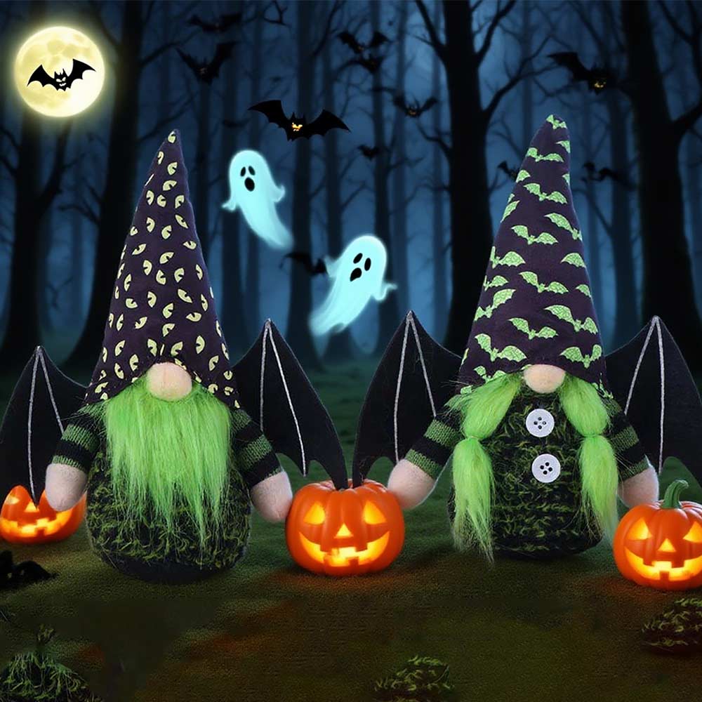 Cartoon Halloween Gnomes Doll Soft Dwarf Plush Doll Portable Faceless Doll  Party Supplies