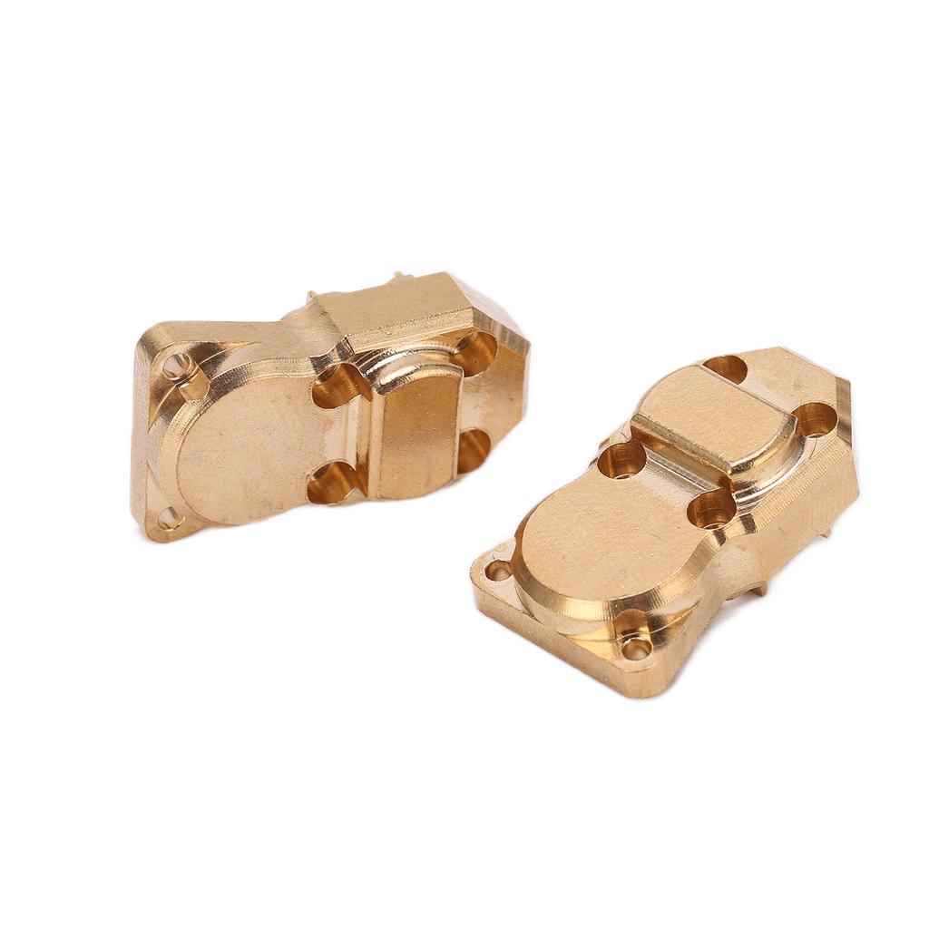 RC Brass Front Rear Diff Cover 1/24 RC Car Diff Cover for SCX24 AXI 00002 for SCX24 AXI 00001 for