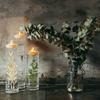 10Pcs Simulated Golden Tree Branches Floating Candles Center Filling Wedding Banquet Decoration Plastic Flowers