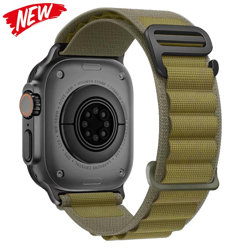 Alpine Straps for Watch Bands iWatch Series 10 11 46mm 9 8 7 SE Ultra 2 3 49mm 44mm 45mm 40mm 41mm 42mm Watchband Bracelet