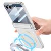Samsung ZFlip7 Mobile Phone Case Folding Ultra Thin Anti Fall Flip7 Wireless Nickel Ring Magnetic Case Film