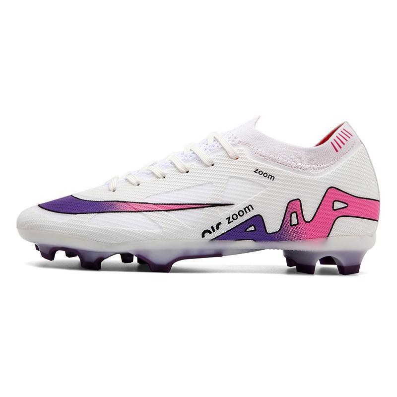 World Cup low-top football shoes into artificial turf long nails leather feet boys and teenagers sports training