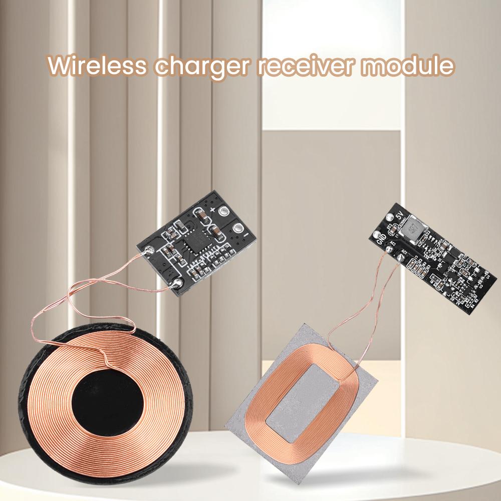 Wireless Charger Receiver Module for Apple Android Mobile Phone Wireless Charging Module Charger Accessories PCBA Board 5V 3W/5W