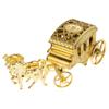 Wedding Carriage Candy Boxes Gold Plastic Favor Gift Containers for Bridal Shower Party Favors Sweets Treats Holder