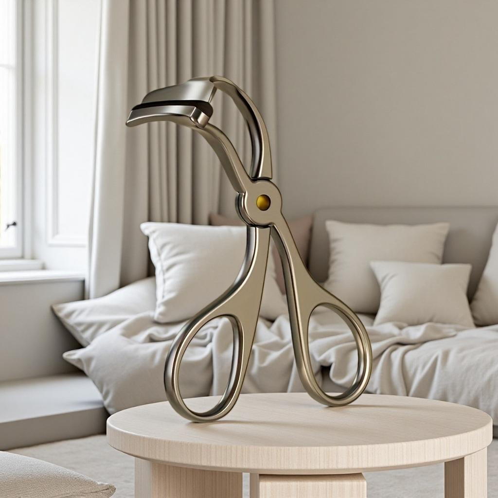 All Metal Stainless Steel Heavy-duty Eyelash Curler, Designed for Long-lasting Curling and Eyelash Shaping, Specifically for Eye Curves