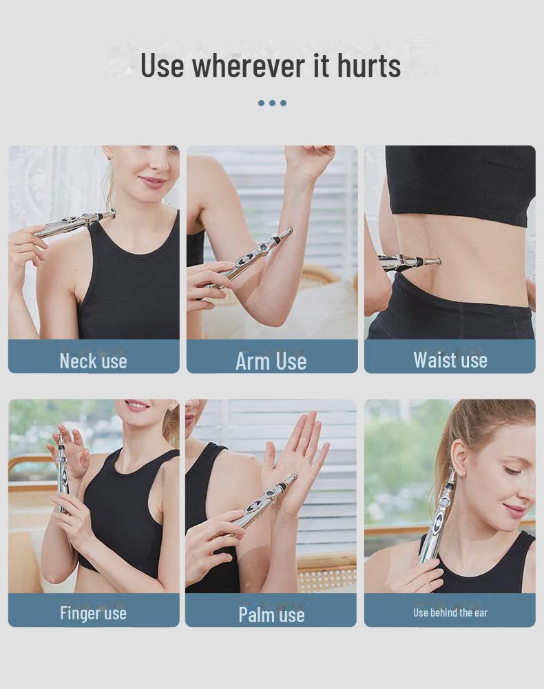 Electric Meridian Acupoint Massage Pen