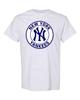Nadruk Logo NY Yankees 2025 , Koszulka Unisex z Krótkim Rękawem Baseballowa z Nowego Jorku