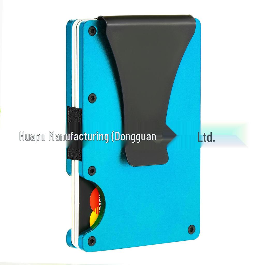 RFID Aluminum Credit Card Holder - Anti-demagnetization & Anti-skimming Metal Case