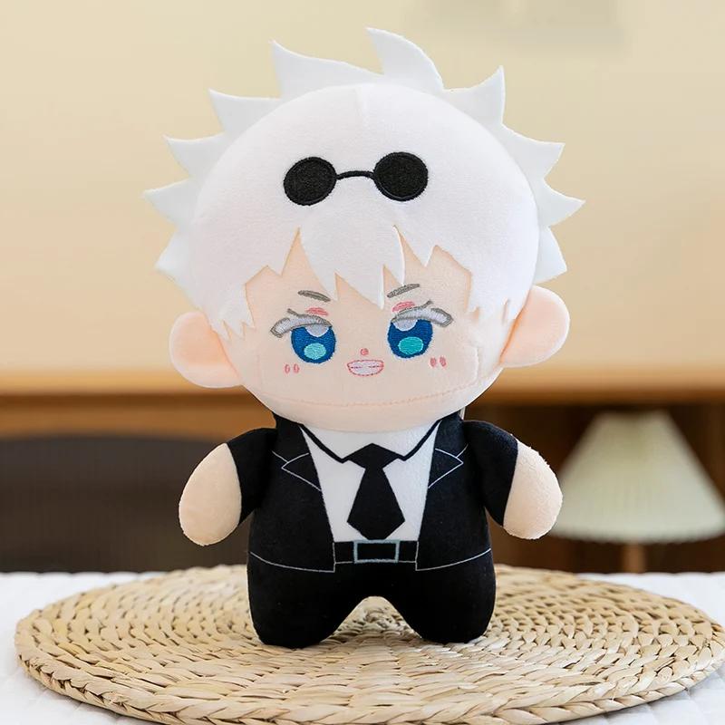 23cm Cartoon Jujutsu Kaisen Plush Dolls Lovely Anime Plush Toy Fushiguro Megumi Itadori Yuji Gojo Satoru Peluche Toy Fans Gift