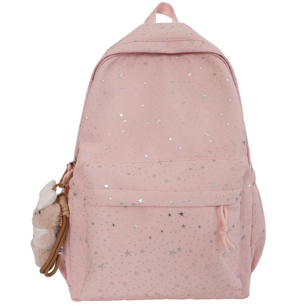 Schoolbag Female Korean Version of Junior High School Students and Primary School Students In Grades 3 To 6 Backpack Japanese Simple and Cute
