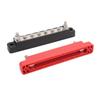 1 Pair Power Distribution M6 Power Distribution Block 150A DC12V to 48V Battery Bus Bar Distribution Terminal Block Vehicle Use
