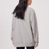Levis Letter Print Crew Neck Casual Long Sleeve Loose Sweatshirt Men Sweatshirt Gray 19492-0026