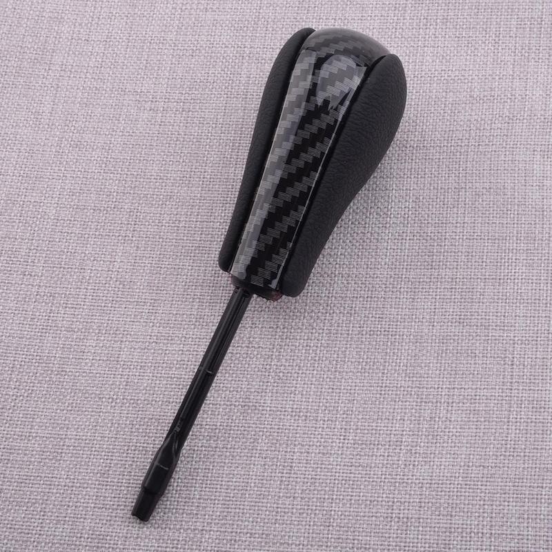 Carbon Fiber Style Automatic Gear Shift Stick Knob Handle Fit For BMW 3 5 7 Z3 X5 X3 Series