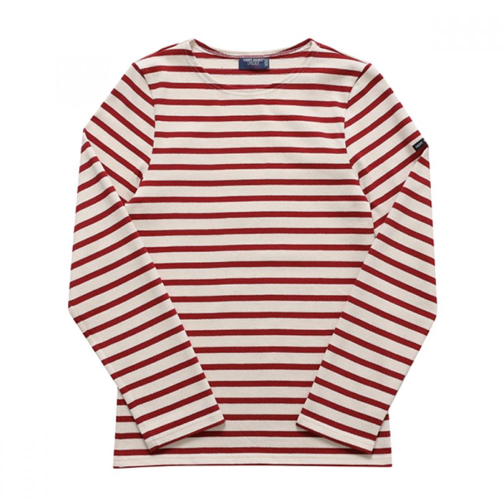 

St. James 6870 Ecru Persan Meridien Modern Stripe Common Long Sleeve Tee 6870 ECRU PERSAN (M)