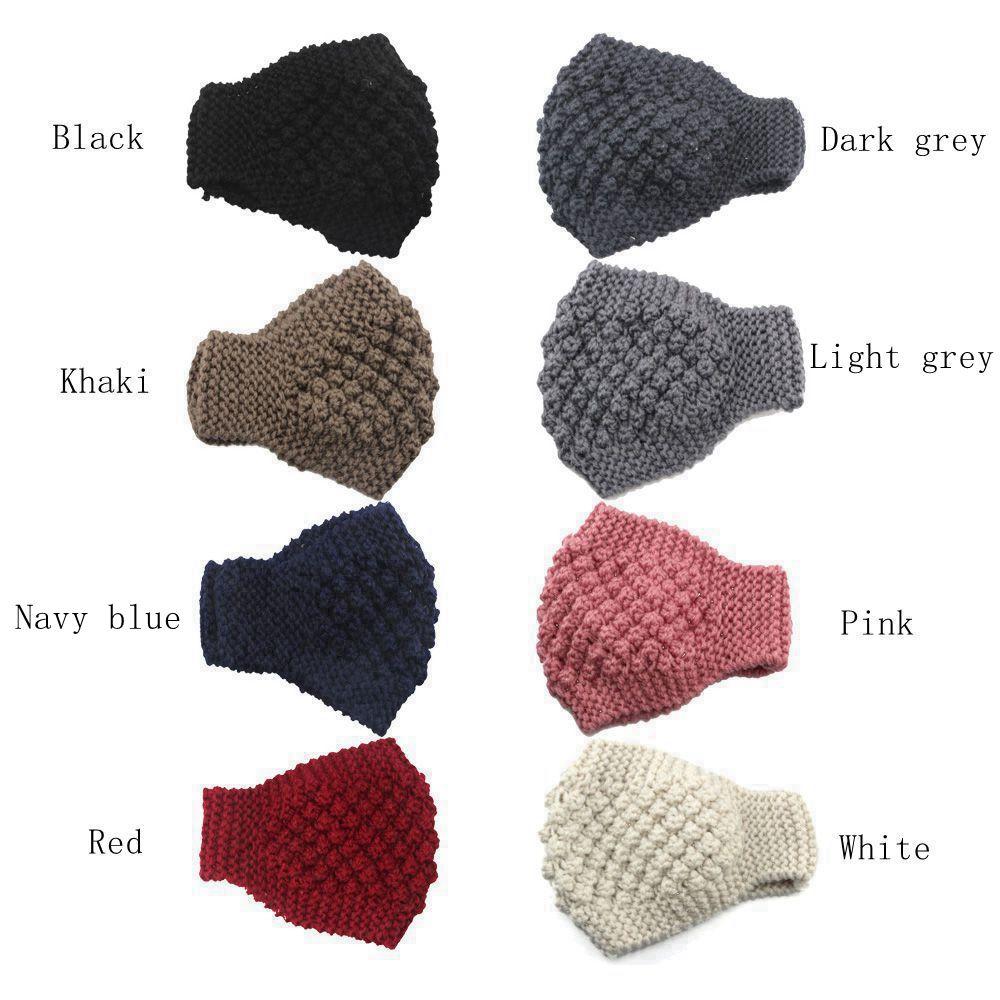 Gift Turban Hair Accessories Knitted Wool Girl Headband Headwear Elastic Crochet Hairband