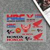 For Honda Reflective Motorcycle Stickers, 3M Safety Warning At Night In The Dark Scooter Helmets