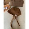 Japanese Cute Ear Protecting Lei Feng Hat for Women In Winter Keeping Warm and Showing Face  Small Straps Cold Proof Ear Protecting Flying Hat