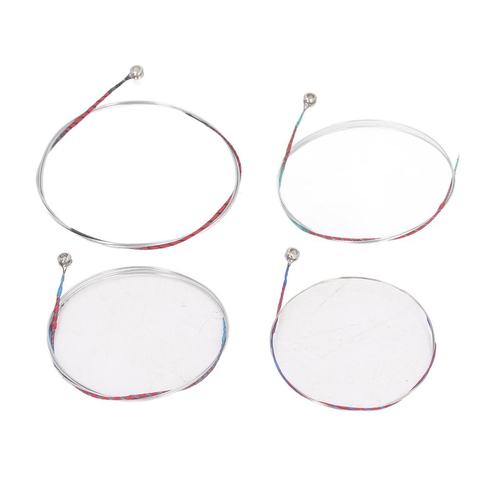 4PCS Set Violin String Set Chrome Steel Nylon Universal Violin String Replacement for Student and Beginner