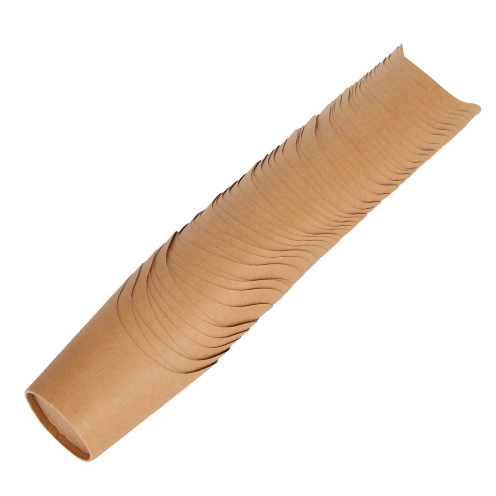 50Pcs French Fries Holder Waterproof Kraft Paper Oblique Mouth Oil Resistant Popcorn Box for Take Out Party Family