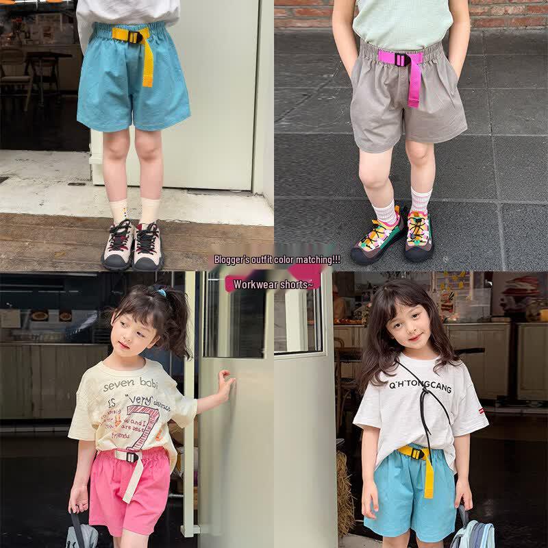 SEVEN BOBI Girls Casual A-Line Summer Shorts 120 cm