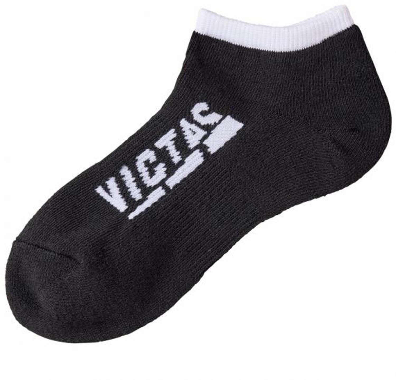 

Table Tennis Socks Instep Side Logo Ankle Socks Black L 662401 [Victus] (1000)