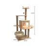 Aomengming Multi-level Cat Tree with Space Capsule & Scratching Post