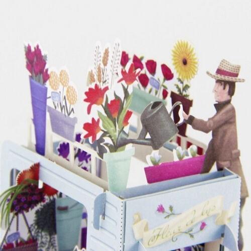 3d Carte De Voeux Pop Up Anniversaire Invitation Enveloppe Mariage Paques