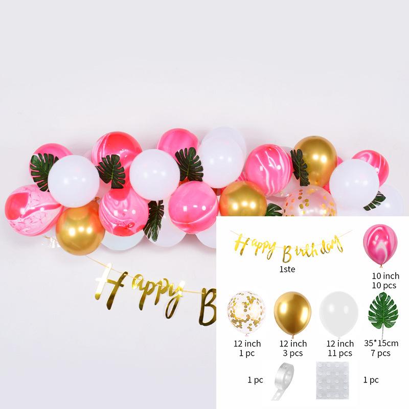 Wind Birthday Scene Decoration Balloon Set Birthday Decoration Balloon Party Cloud Balloon Set