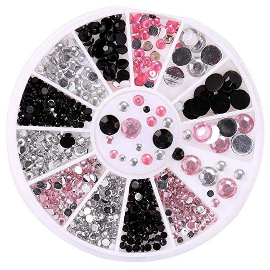 Art Crystals Manicure Different Size Fingernail Beauty Rhinestones Decorations Jewelry
